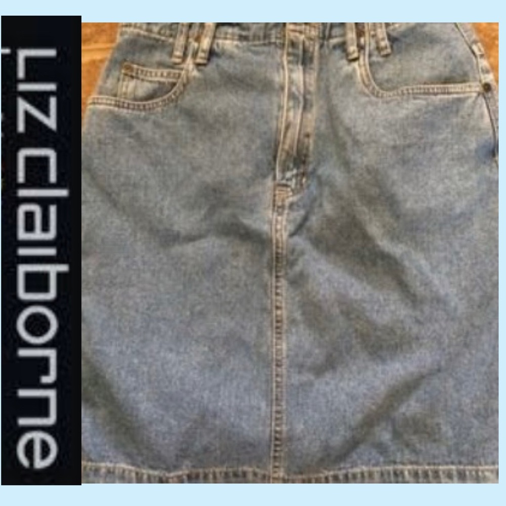 SALE 💙 Liz Claiborne Denim Mini Skirt! FINAL $$